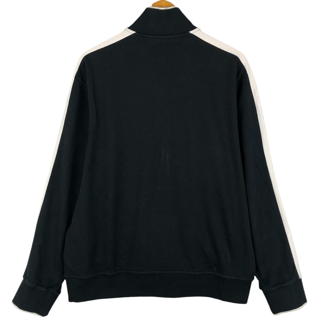 Ralph Lauren POLO RALPH LAUREN Jersey Track Jacket Men's Size L cotton black type Vintage Second Hand