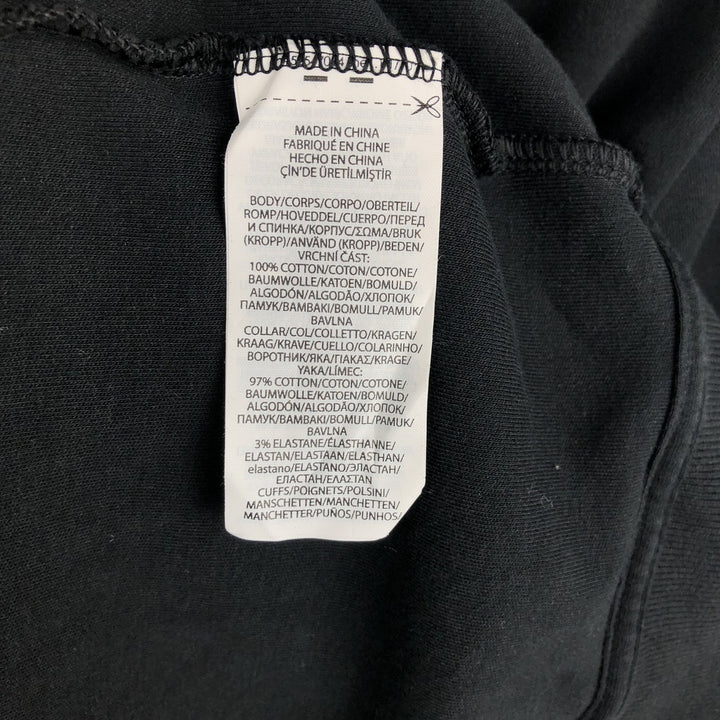 Ralph Lauren POLO RALPH LAUREN Jersey Track Jacket Men's Size L cotton black type Vintage Second Hand