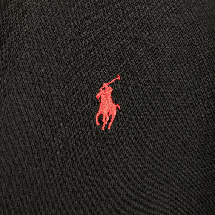 Ralph Lauren POLO RALPH LAUREN Jersey Track Jacket Men's Size L cotton black type Vintage Second Hand