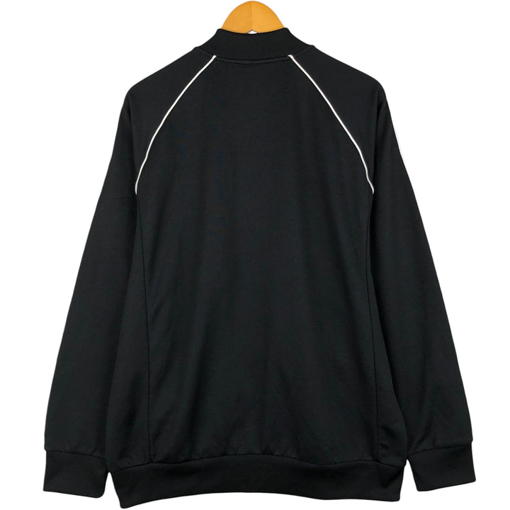 Adidas Originals Jersey Track Jacket, Men's XXL recycled polyester black type Vintage Second Hand