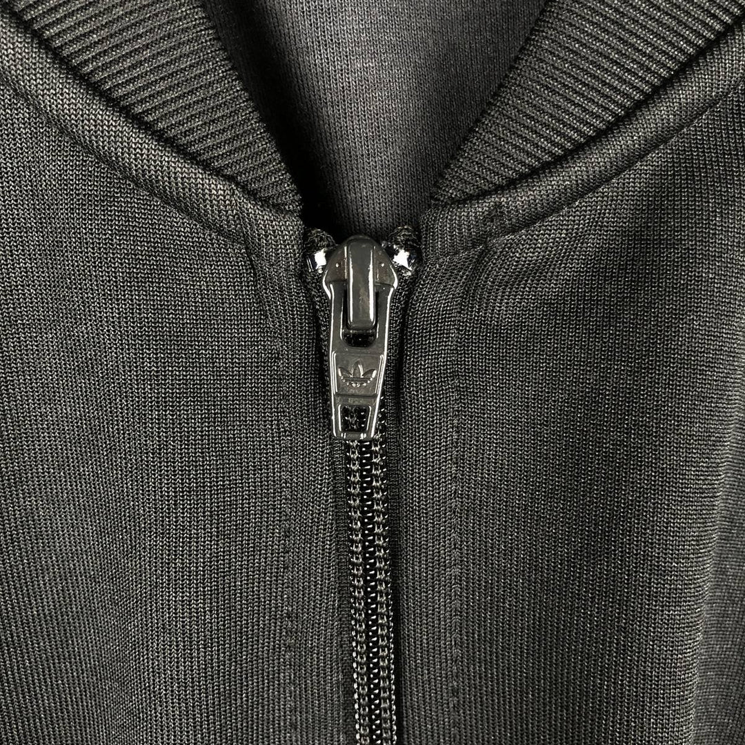 Adidas Originals Jersey Track Jacket, Men's XXL recycled polyester black type Vintage Second Hand