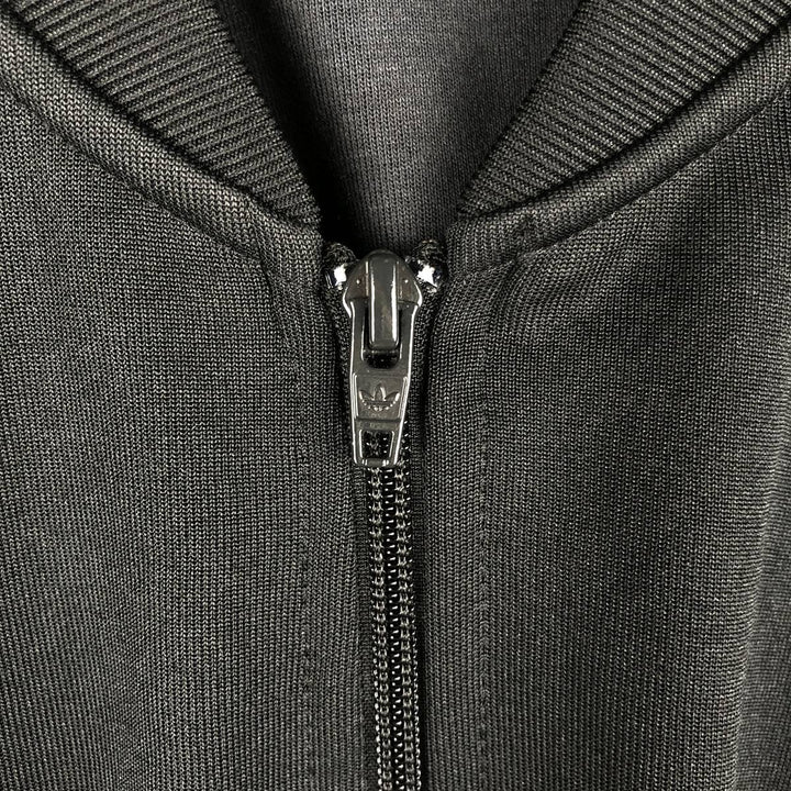 Adidas Originals Jersey Track Jacket, Men's XXL recycled polyester black type Vintage Second Hand