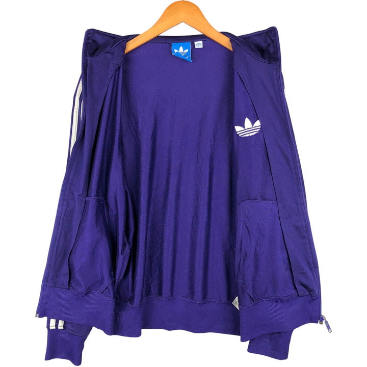 Adidas Originals Jersey Track Jacket Men's S polyester purple type Vintage Second Hand