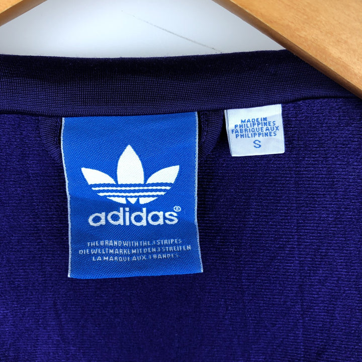 Adidas Originals Jersey Track Jacket Men's S polyester purple type Vintage Second Hand