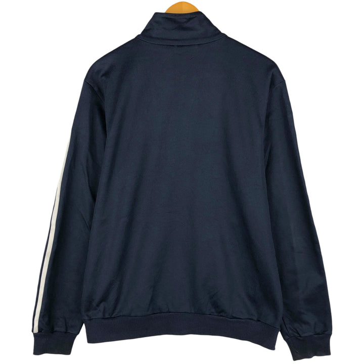 Adidas Originals Jersey Track Jacket Men's M cotton navy blue type Vintage Second Hand