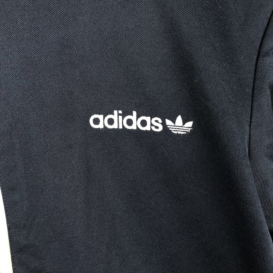 Adidas Originals Jersey Track Jacket Men's M cotton navy blue type Vintage Second Hand
