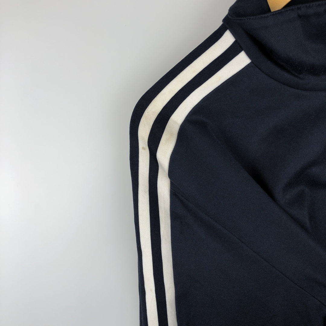 Adidas Originals Jersey Track Jacket Men's M cotton navy blue type Vintage Second Hand