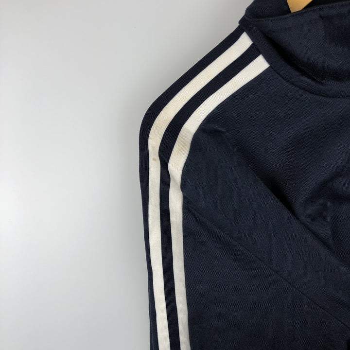 Adidas Originals Jersey Track Jacket Men's M cotton navy blue type Vintage Second Hand