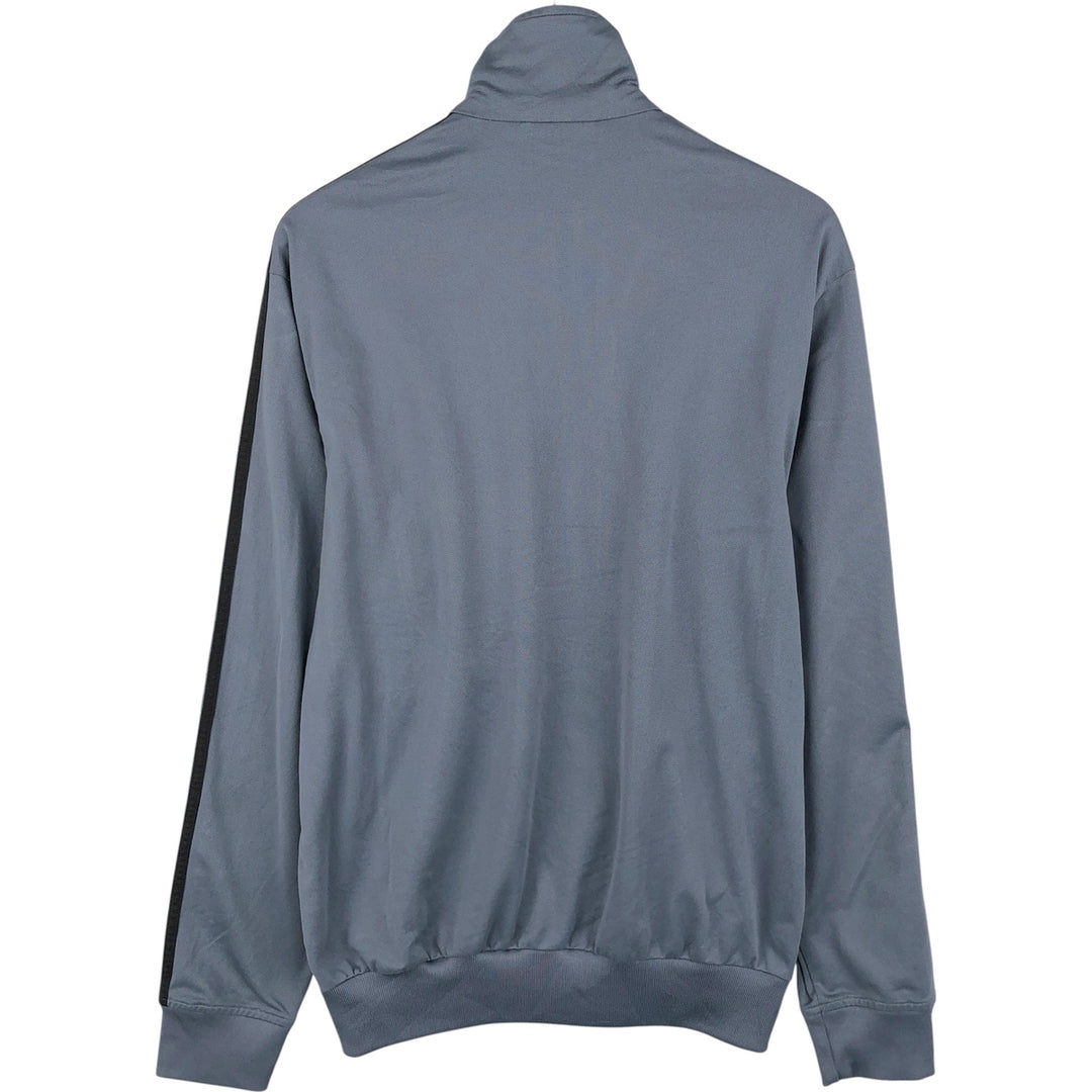 Adidas Originals Jersey Track Jacket Men's M polyester Charcoal Vintage Second Hand