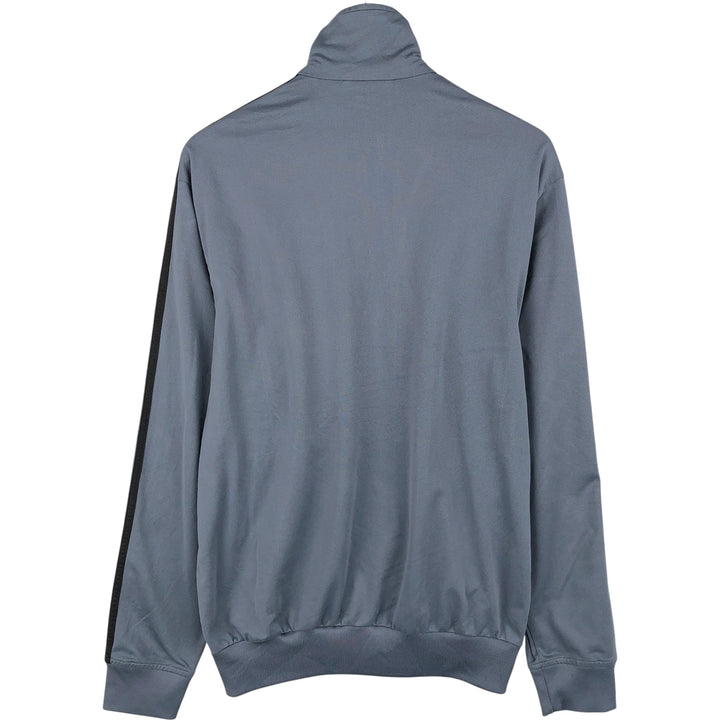 Adidas Originals Jersey Track Jacket Men's M polyester Charcoal Vintage Second Hand