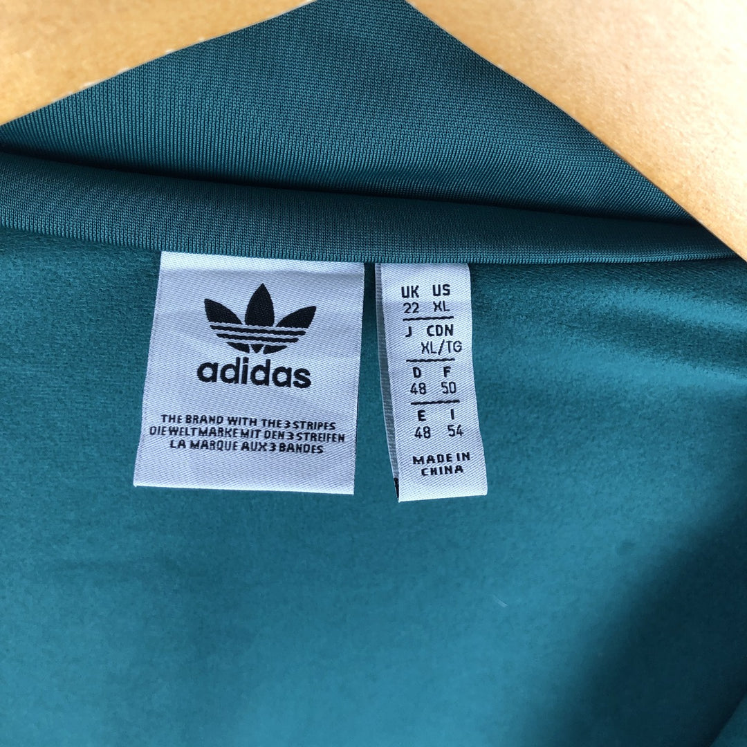 Adidas Originals Jersey Track Jacket Men's XL recycled polyester green type Vintage Second Hand