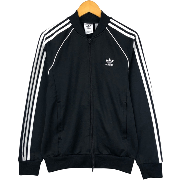 Adidas Originals Jersey Track Jacket Men's M recycled polyester black type Vintage Second Hand