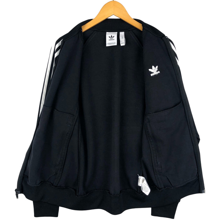 Adidas Originals Jersey Track Jacket Men's M recycled polyester black type Vintage Second Hand