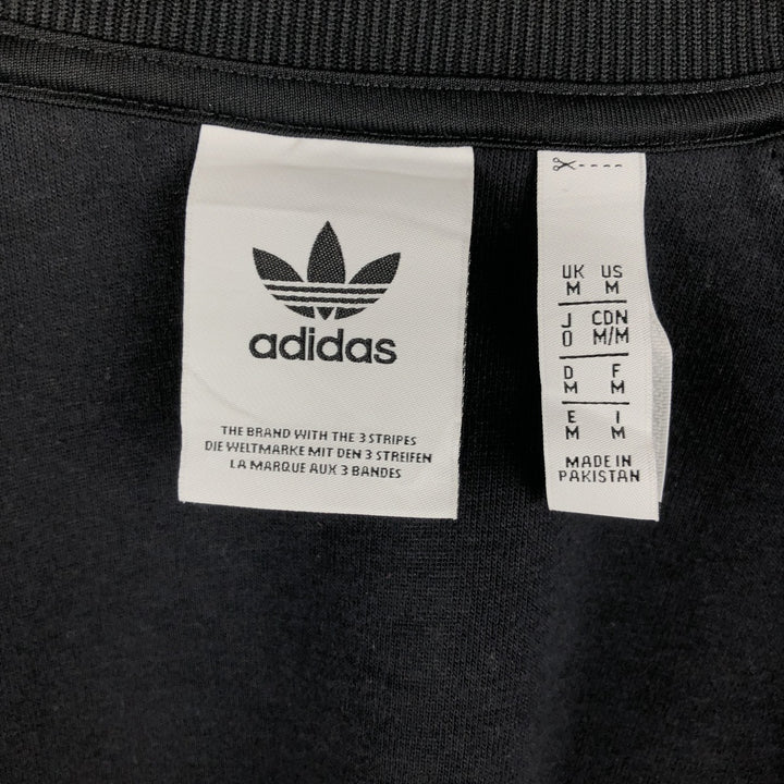 Adidas Originals Jersey Track Jacket Men's M recycled polyester black type Vintage Second Hand