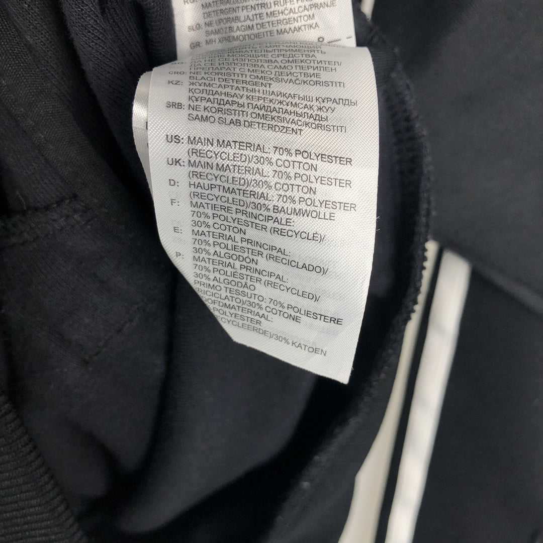 Adidas Originals Jersey Track Jacket Men's M recycled polyester black type Vintage Second Hand