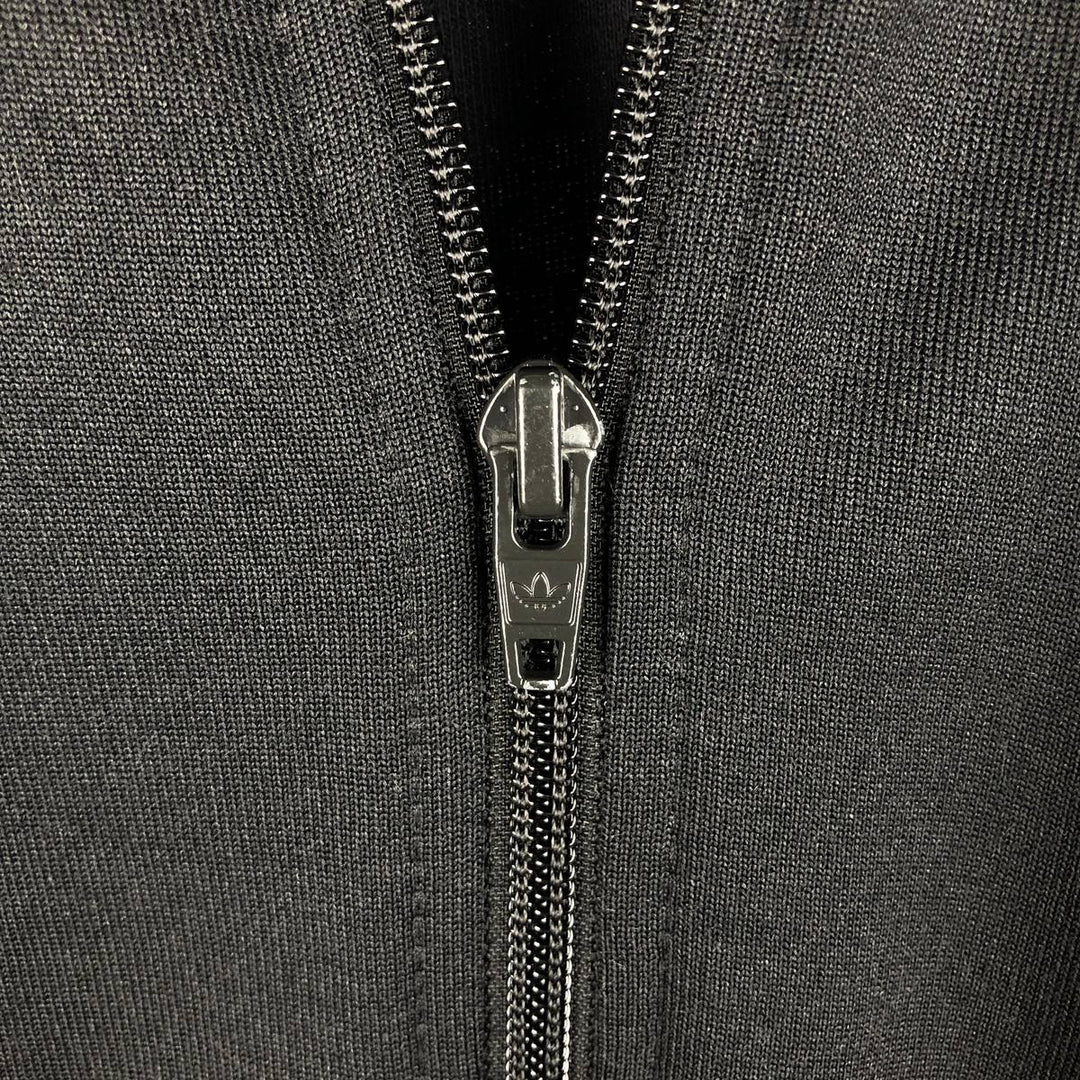 Adidas Originals Jersey Track Jacket Men's M recycled polyester black type Vintage Second Hand