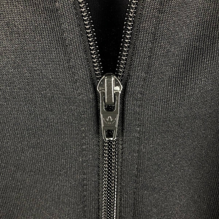 Adidas Originals Jersey Track Jacket Men's M recycled polyester black type Vintage Second Hand