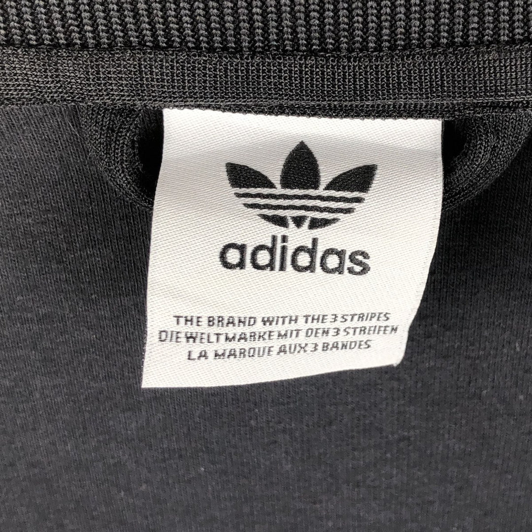 adidas Originals Jersey Track Jacket, Men's Medium, Full Zip polyester black type Vintage Second Hand