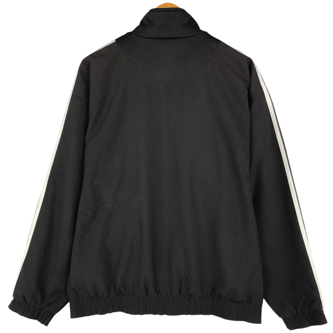 90'S Adidas Jersey Track Jacket Men's M Vintage polyester black type Vintage Second Hand