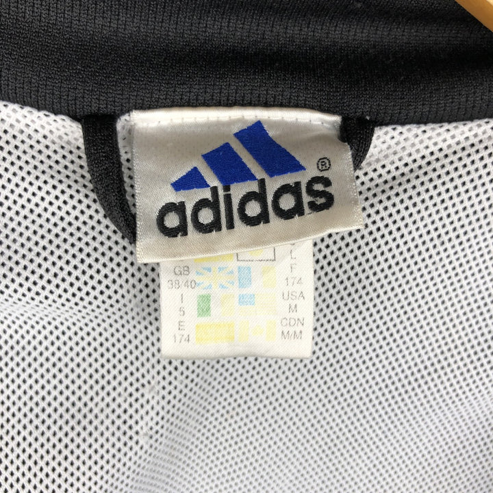 90'S Adidas Jersey Track Jacket Men's M Vintage polyester black type Vintage Second Hand