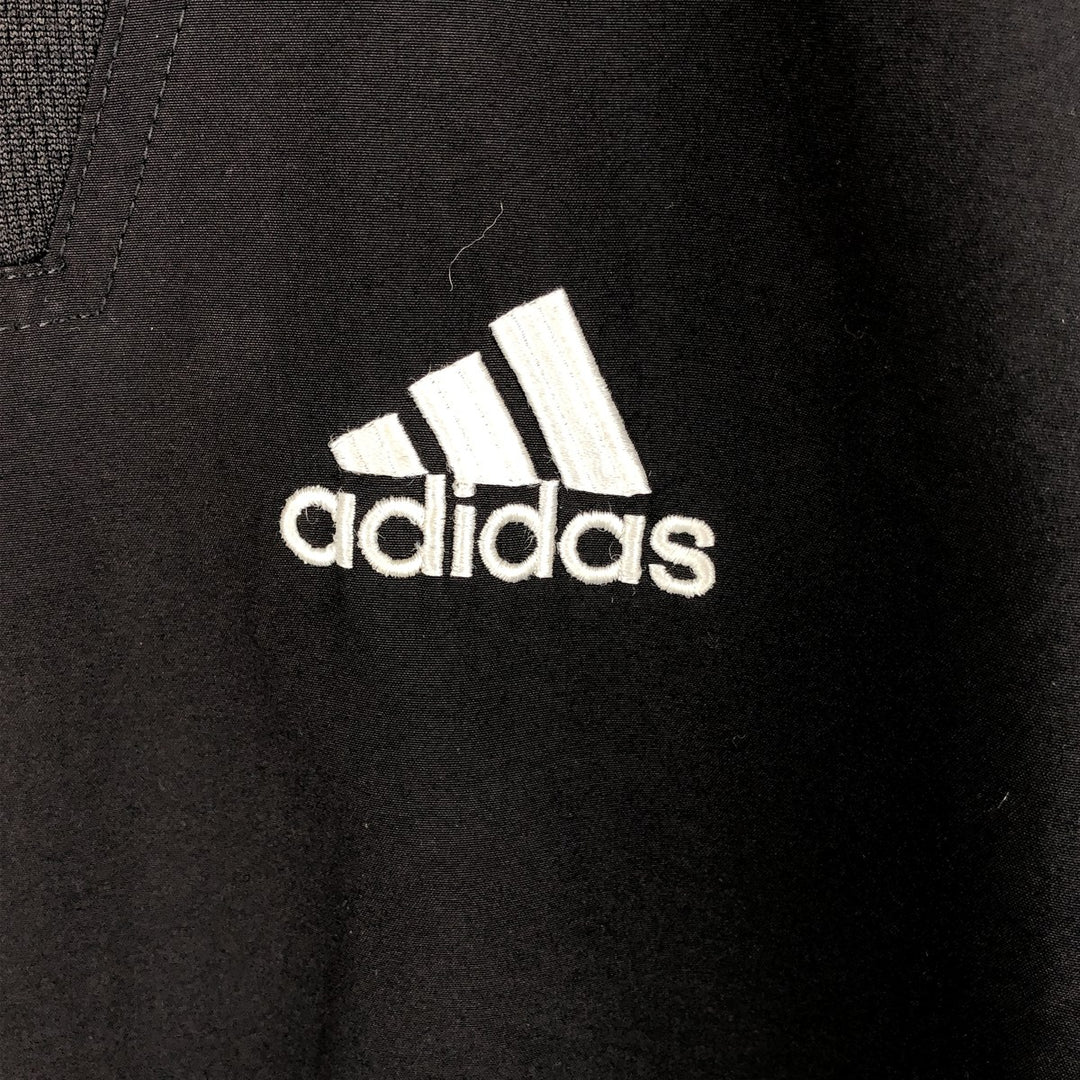 90'S Adidas Jersey Track Jacket Men's M Vintage polyester black type Vintage Second Hand