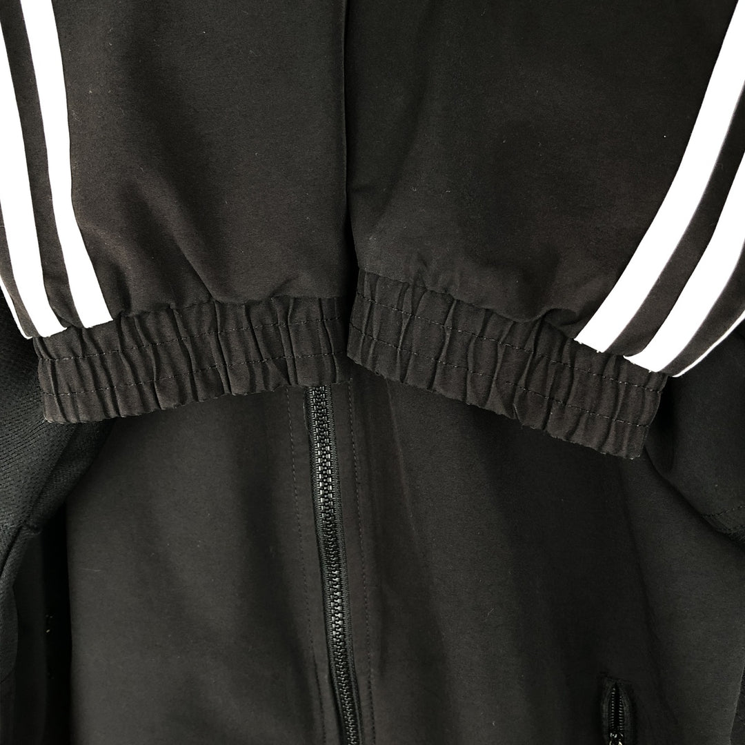 90'S Adidas Jersey Track Jacket Men's M Vintage polyester black type Vintage Second Hand