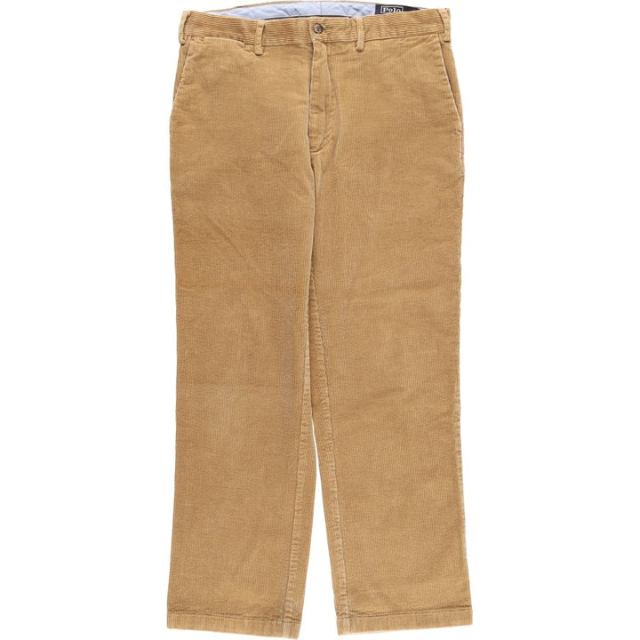 Ralph Lauren POLO by Ralph Lauren Classic Fit Corduroy Pants, Men's, Size W33 cotton Camel type Vintage Second Hand