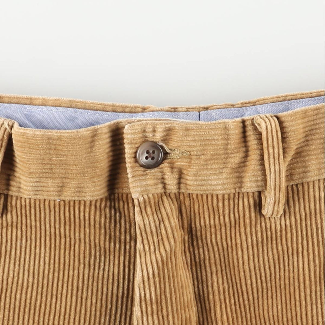 Ralph Lauren POLO by Ralph Lauren Classic Fit Corduroy Pants, Men's, Size W33 cotton Camel type Vintage Second Hand