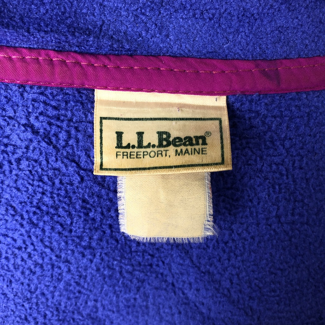 Vintage LL Bean fleece jacket from the 1970'S to 1980s, size L, men's. unclear purple type Vintage Second Hand
