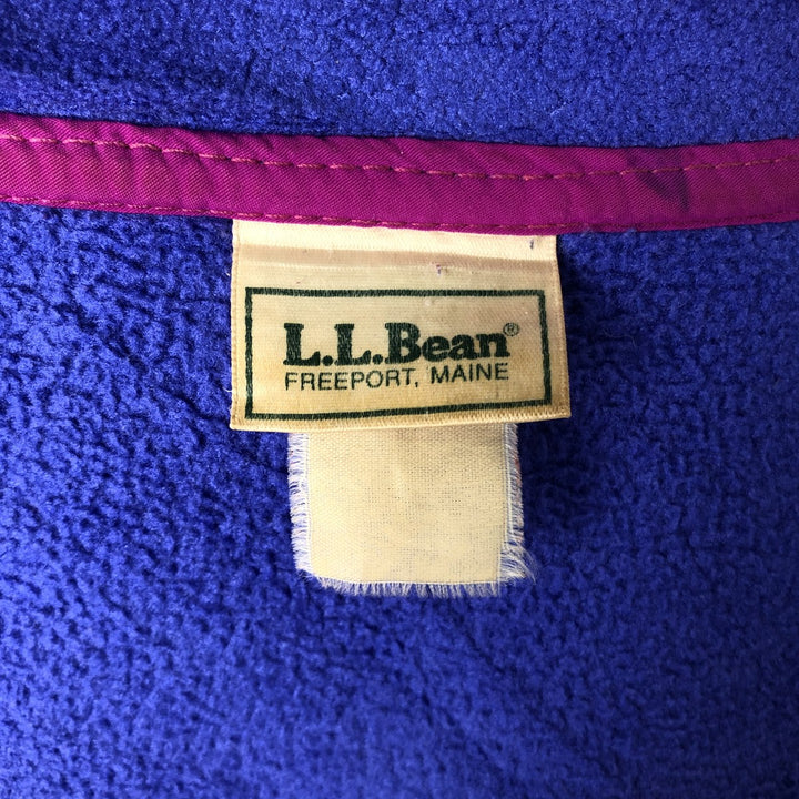 Vintage LL Bean fleece jacket from the 1970'S to 1980s, size L, men's. unclear purple type Vintage Second Hand