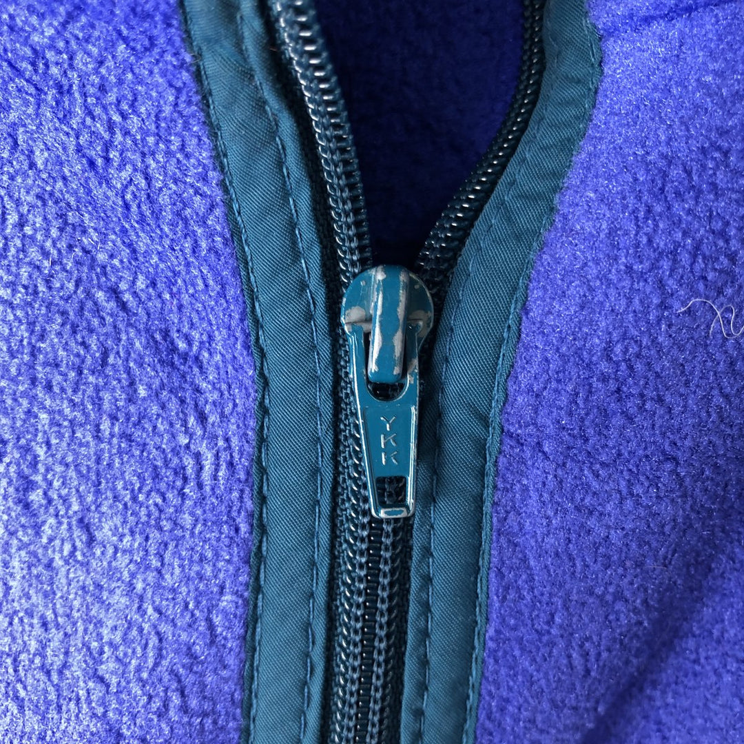 Vintage LL Bean fleece jacket from the 1970'S to 1980s, size L, men's. unclear purple type Vintage Second Hand