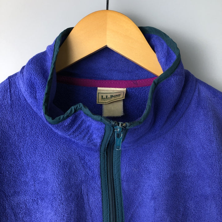 Vintage LL Bean fleece jacket from the 1970'S to 1980s, size L, men's. unclear purple type Vintage Second Hand