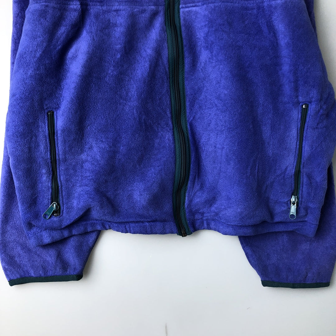 Vintage LL Bean fleece jacket from the 1970'S to 1980s, size L, men's. unclear purple type Vintage Second Hand