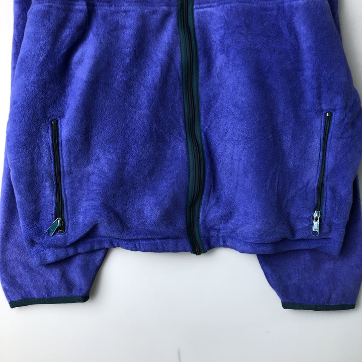 Vintage LL Bean fleece jacket from the 1970'S to 1980s, size L, men's. unclear purple type Vintage Second Hand