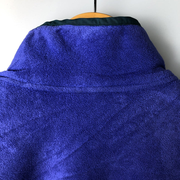 Vintage LL Bean fleece jacket from the 1970'S to 1980s, size L, men's. unclear purple type Vintage Second Hand