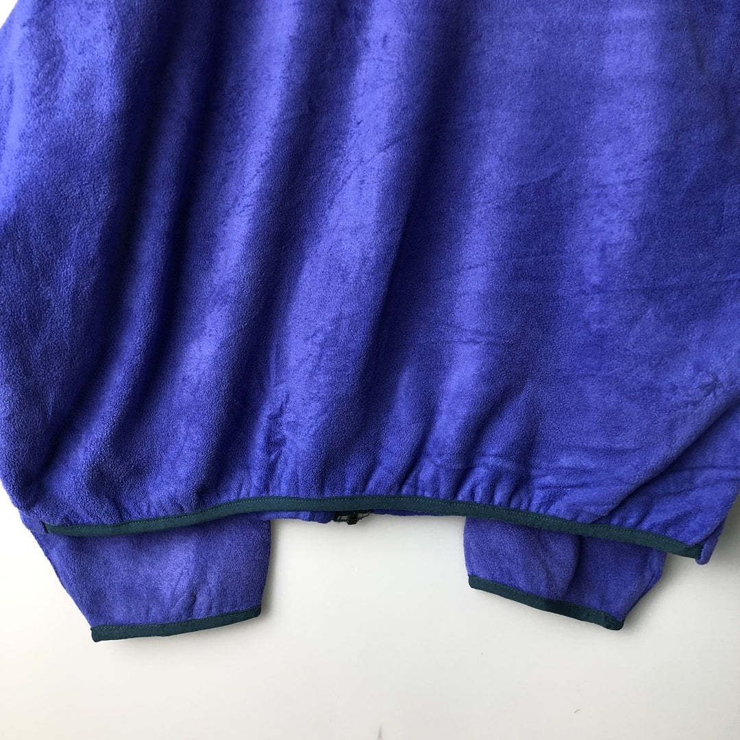 Vintage LL Bean fleece jacket from the 1970'S to 1980s, size L, men's. unclear purple type Vintage Second Hand