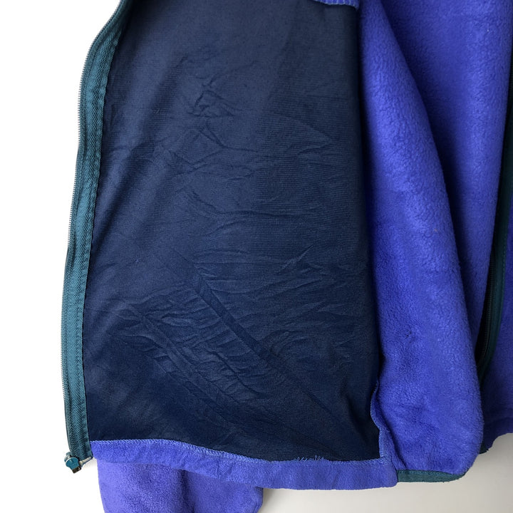 Vintage LL Bean fleece jacket from the 1970'S to 1980s, size L, men's. unclear purple type Vintage Second Hand