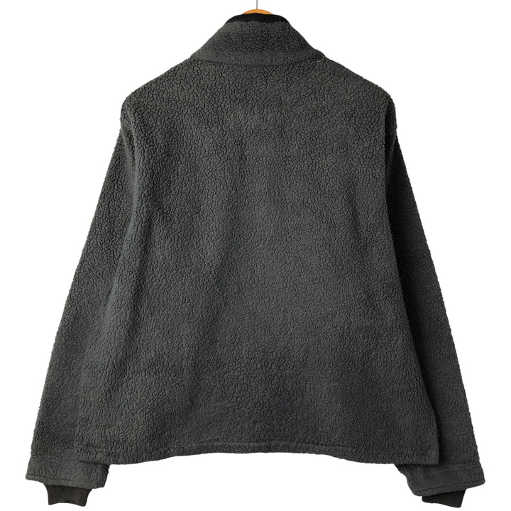 90s-00'S LLBean Fleece Jacket, Men's Size L unclear gray type Vintage Second Hand