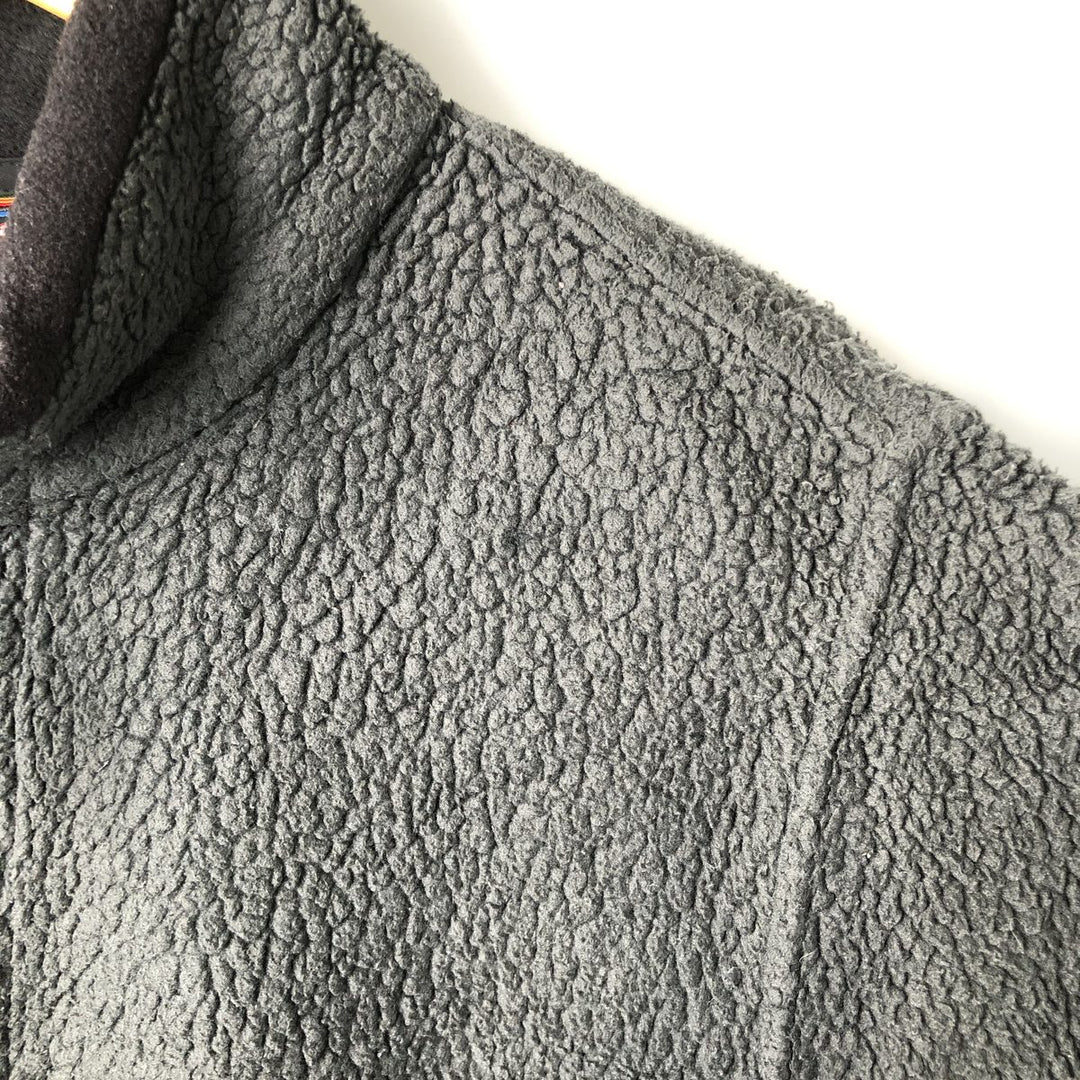 90s-00'S LLBean Fleece Jacket, Men's Size L unclear gray type Vintage Second Hand