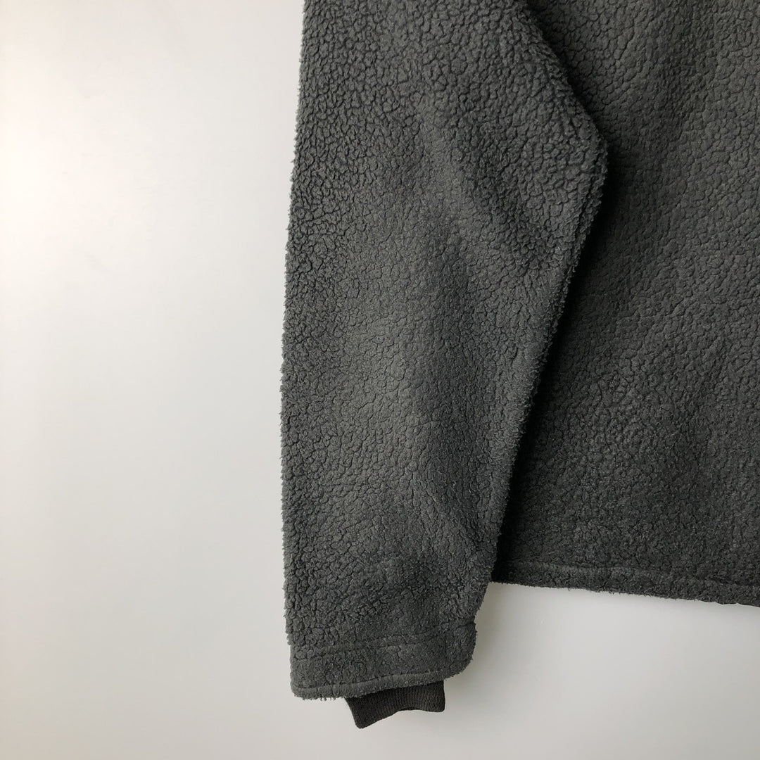 90s-00'S LLBean Fleece Jacket, Men's Size L unclear gray type Vintage Second Hand