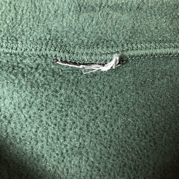 Patagonia Henley Fleece Cut and Sew, Men's Size M unclear Green type dark green Vintage Second Hand
