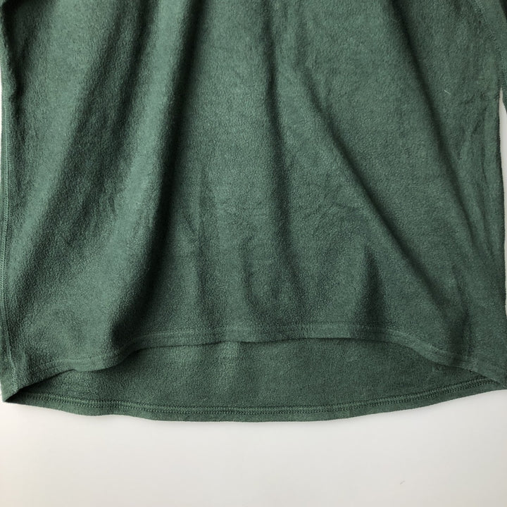 Patagonia Henley Fleece Cut and Sew, Men's Size M unclear Green type dark green Vintage Second Hand