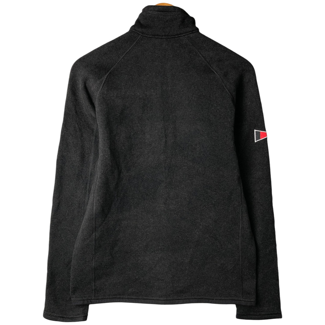 Patagonia Better Sweater 25522FA15 Half-Zip Fleece Pullover, Men's Size Small polyester black type Vintage Second Hand