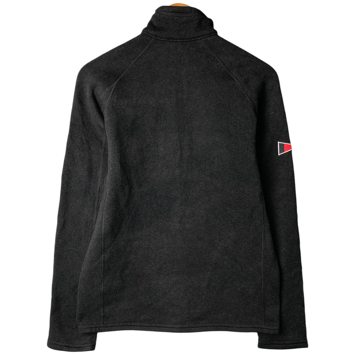 Patagonia Better Sweater 25522FA15 Half-Zip Fleece Pullover, Men's Size Small polyester black type Vintage Second Hand