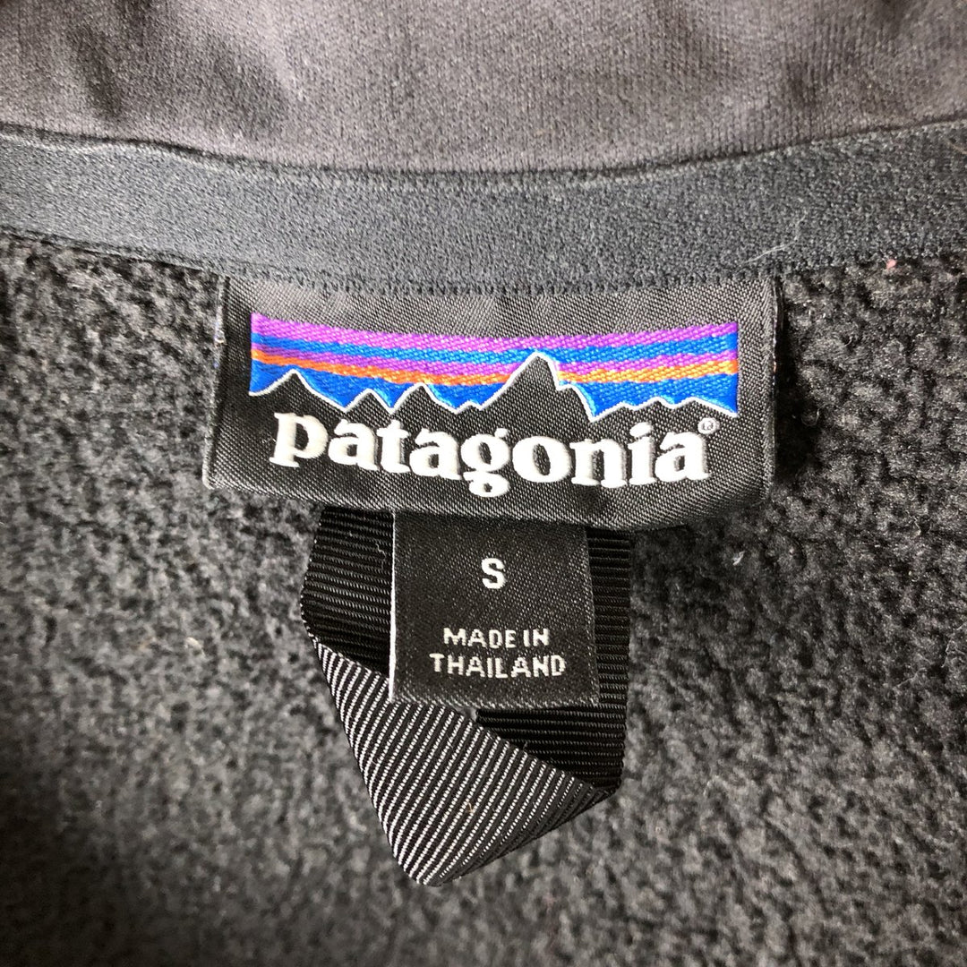 Patagonia Better Sweater 25522FA15 Half-Zip Fleece Pullover, Men's Size Small polyester black type Vintage Second Hand