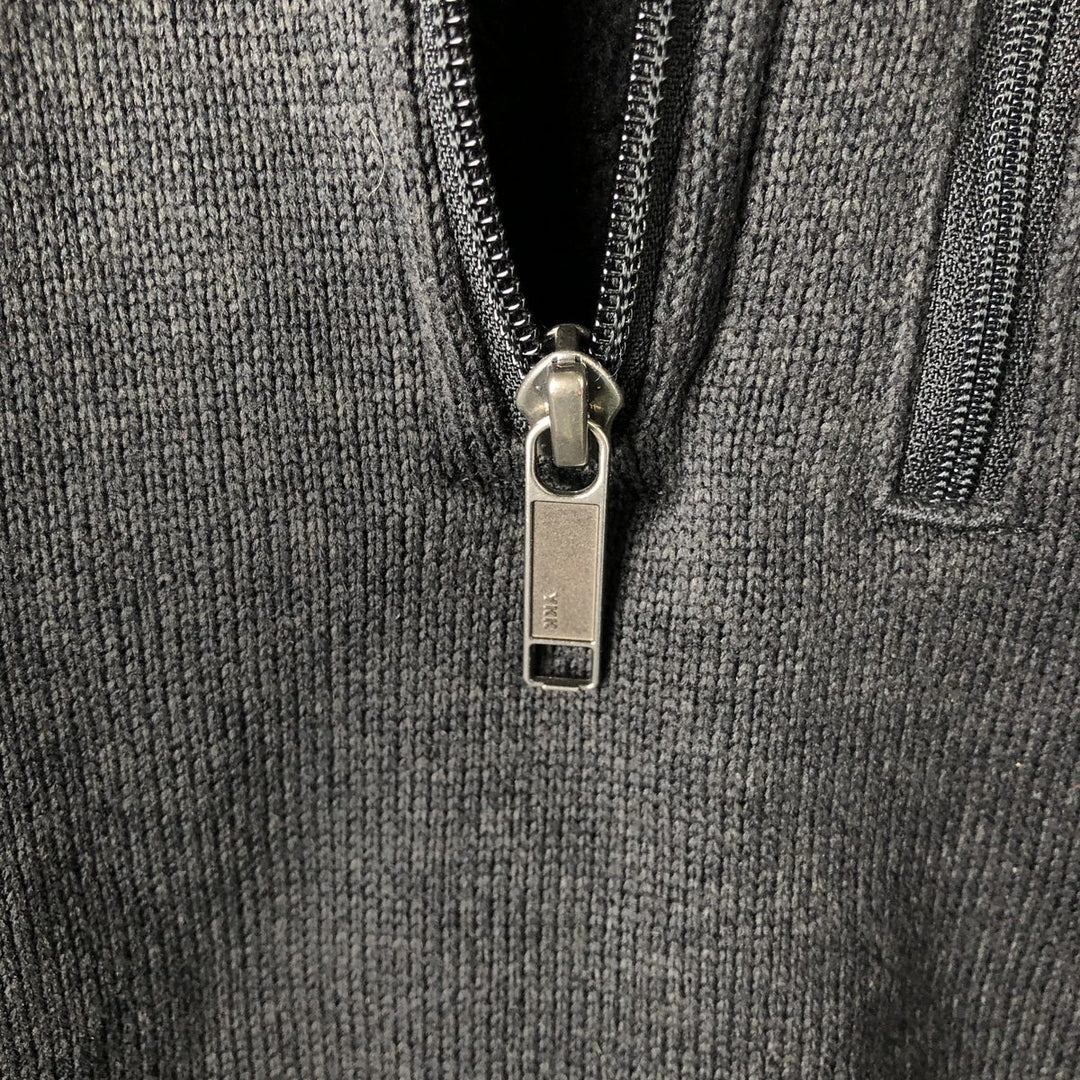 Patagonia Better Sweater 25522FA15 Half-Zip Fleece Pullover, Men's Size Small polyester black type Vintage Second Hand