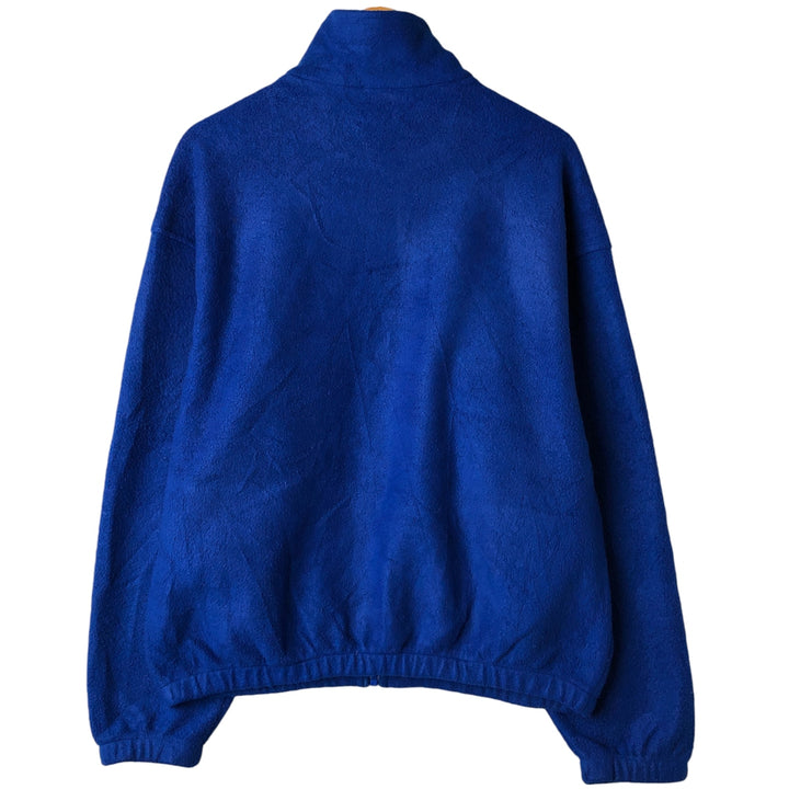Vintage 80s-90'S Eddie Bauer fleece jacket with black tag, size S, men's unclear blue type Vintage Second Hand