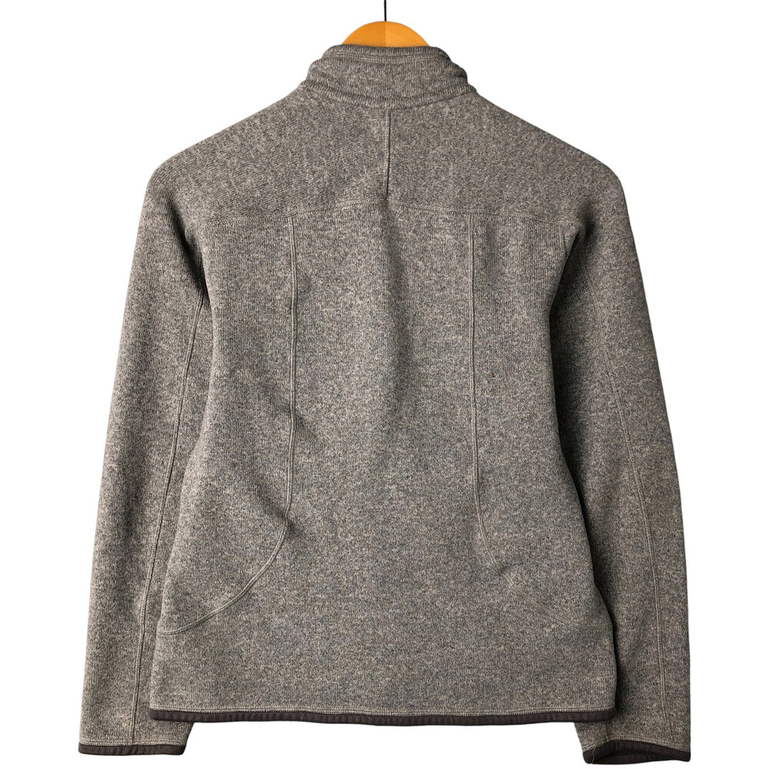 Patagonia Better Sweater Jacket 25526FA11 Fleece Jacket, Men's Size Small polyester gray type Vintage Second Hand