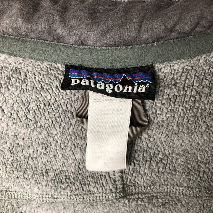 Patagonia Better Sweater Jacket 25526FA11 Fleece Jacket, Men's Size Small polyester gray type Vintage Second Hand
