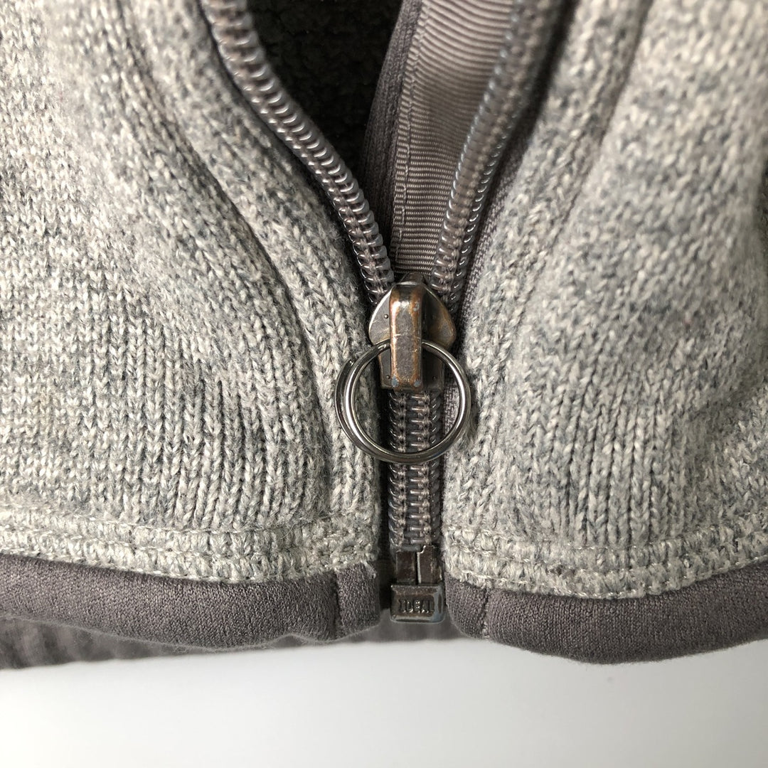 Patagonia Better Sweater Jacket 25526FA11 Fleece Jacket, Men's Size Small polyester gray type Vintage Second Hand